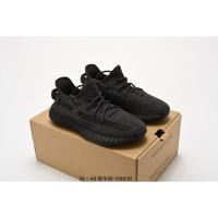 ราคา 4 สีขนาดใหญ่ UK13 AD yeezy Boost 350 v2 "Black" "White" รองเท้าผ้าใบ Unisex (44273632240)