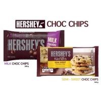 ราคา [HERSHEY'S CHOC CHIPS] เฮอร์ชี่ส์ช็อกโกแลตชิพ 340 กรัม (semi-sweet/milk) (10614829227)