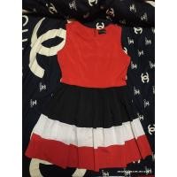 ราคา เดรสสีแดงขนมชั้น แบรนด์ Emily (24435734273)