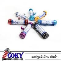 ราคา พรบ ที่เก็บพรบ แคปซูลพรบ หลอดพรบ แคปซูล ป้ายภาษี ใส่ป้ายภาษี/ป้ายวงกลม สำหรับมอเตอร์ไซค์ทุกรุ่นอลูมิเนียม (ลายจี้เส้น) (14648676693)