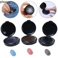 ราคา PLAZAM 1 ชิ้นแผ่นหมึกลายนิ้วมือ, 5.8 ซม.Mini แสตมป์ Pad,ทนทานแบบพกพาสีดํา/สีแดง/สีฟ้ากันน้ํา Thumbprint Ink Pad Identification Security (43922492363)