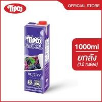 ราคา TIPCO Cool Fit น้ำเบอร์รี่มิกซ์ ผสมน้ำผลไม้รวม Berry mixed 40% ขนาด 1000 มล. ยกลัง 12 กล่อง (26171735351)