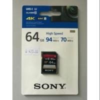 ราคา Sony SD MEMORY CARD 64GB UHS-I SF-64UX2 (22443722276)