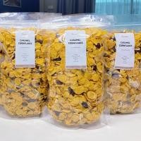 ราคา คอนเฟลก คาราเมล 500 กรัม Caramel cornflakes คอนเฟลกคาราเมล พร้อมส่ง ผลิตใหม่ ธัญพืช คาราเมล (17961467044)