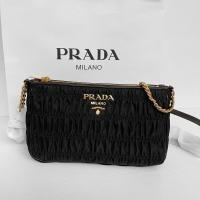 ราคา Prada Tessuto Gaufre’ Chain Bag 1BH152 (จ่ายส่วนที่เหลือ) (17772951602)