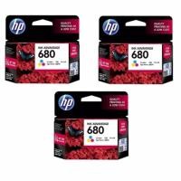 ราคา ตลับหมึกสี HP 680 TRI-COLOR Original Ink Advantage Cartridge (แพ๊ค3ชิ้น) (912499776)