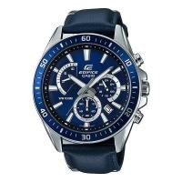 ราคา Casio Edifice Chronograph นาฬิกาข้อมือผู้ชาย สายหนัง รุ่น EFR-552L-2A (2064552462)