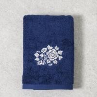 ราคา [Daiso KR] ผ้าเช็ดหน้าปักโบราณเกาหลี 40 X 80 ซม. สีกรมท่า (43622623179)