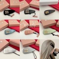 ราคา [ส่งฟรี] New Miu Miu Hair clip(ต่อชิ้น) (21589460493)