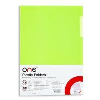 ราคา ONE ซองเอกสาร สีเขียว ขนาด A4 (12ซอง/แพ็ค) (10917724000)