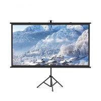 ราคา Projector Screen จอ โปรเจคเตอร์ จอรับภาพ 4K แขวนผนัง 60-100นิ้ว (27075490549)