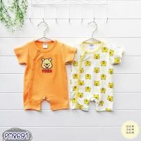 ราคา ชุดเด็ก หมีสั้นคู่ (Romper สั้น) ลายหมีพูห์ Pooh (5679487198)
