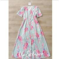 ราคา เดรสยาวป้าย VIP สีเข้ยวพาสเทลลายดอก #เดรส #เดรสยาว #งานป้าย #งานอลัง #งานป้ายราคาถูก (4574201066)