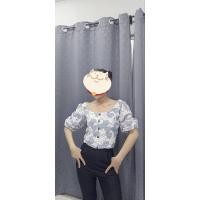 ราคา เสื้อครอปแขนตุ๊กตาคอปาด (18282920189)