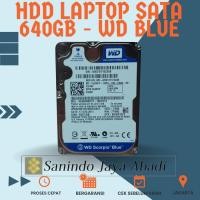 ราคา ฮาร์ดไดรฟ์แล็ปท็อป HDD 640GB SATA WD BLUE โน้ตบุ๊ก 2.5 ไตรมาส (42055771955)