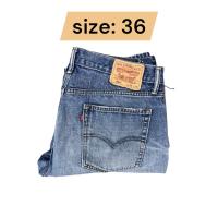 ราคา กางเกงยีนส์ ลีวาย 514 เอว36 ยาว 41.5 ขา 8.5 มือสอง รหัสs36 (28787649107)