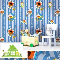 ราคา (ส่งด่วน มีโค้ดลด) Wall Kip วอลเปเปอร์ โดเรม่อน ติดผนัง สติ๊กเกอร์ มีกาวในตัว ติดเองได้ (5809818872)