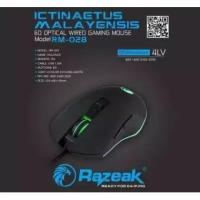 ราคา Razeak Gaming Mouse รุ่น RM-028 (เมาส์เกมมิ่งมีไฟรุ่น RM-028) (5112665232)