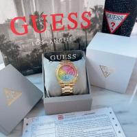 ราคา รุ่นครบรอบ 75 ปี Central ประดับคริสตัล✨ มีเข็มบอกวัน,วันที่✨ นาฬิกา Guess GW0483L4 SOL GOLD (24023880235)