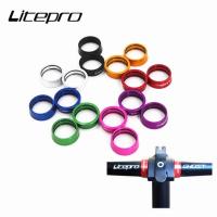 ราคา แหวนยึดแฮนด์ Litepro - แหวนแฮนด์จักรยานแบบพับได้ขนาด 25.4 มม (43605767385)