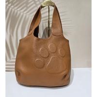 ราคา กระเป๋าหนังวัวแท้ สีน้ำตาลคาราเมล (26224603091)