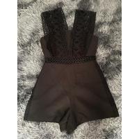 ราคา จั้มสั้นเกาะอกแต่งลูกไม้ป้ายNITTAYA (26804676174)