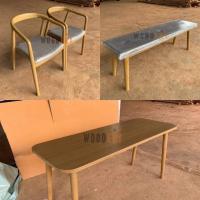 ราคา C ไม้สักแท้ ชุดโต๊ะอาหาร โต๊ะกินข้าว มือสอง มินิมอล ม้านั่งยาว เก้าอี้ woodery เฟอร์นิเจอร์ minimal style ญี่ปุ่น (28830368299)