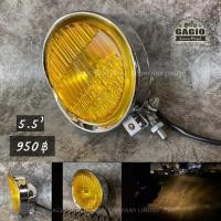 ราคา [โค้ดส่วนลดร้านค้า PCJF6 ขั้นต่ำ 350 ลด 125 บาท]ไฟหน้าทรงกลมขนาด 6 นิ้ว ตูดสั้น จุดยึดใต้โคม สีเงิน เลนส์เหลือง เหมาะ... (7686642448)