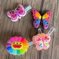 ราคา ชุดตัวติดรองเท้า ผีเสื้อ Butterfly(flash light) มีไฟ จิ์บบิท รองเท้ามีรู มีพร้อมส่ง อุปกรณ์เสริมรองเท้า (19591416432)