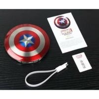ราคา แบตสำรอง powerbank รุ่น โล่ห์กัปตันอเมริกาMarvel ถูกที่สุด‼️6800 mAh (696341047)