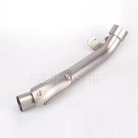 ราคา Motorcycle Exhaust Muffler Middle Link Pipe With Heat Shield System For Suzuki GSXR 1000 2007 2008 GSXR1000 K7 K8 GSX-aa (23386317946)