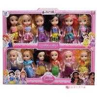ราคา เซ็ตตุ๊กตาเจ้าหญิง เซ็ต 6 ตัว คละสี15cm (27478084689)
