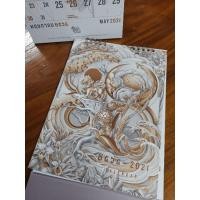 ราคา ปฏิทิน ตั้งโต๊ะ2564 ปฏิทินสิงห์ ปี 2021 มีช่องเขียนโน๊ต กระดาษเนื้อด้าน (3872991477)