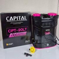 ราคา -CAPITAL เครื่องพ่นยา 20 ลิตร พ่นยาแบตเตอรี่ พร้อมหัวพ่น 3 แบบ ฉีดยา พ่นยา ถังพ่นยา- (29592505414)