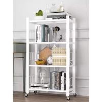 ราคา ##สินค้าใหม่## ชั้นเก็บของอเนกประสงค์ 4ชั้นแบบพับได้ มีล้อเลื่อน 4ล้อ มี2สี ขาวและดำ ส่งฟรี เก็บเงินปลายทาง (8253336491)