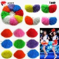 ราคา SOFTNESS 1 คู่เชียร์ลีดเดอร์เชียร์บอล 9 สีการแข่งขันชุดดอกไม้เครื่องแต่งกายคลับอุปกรณ์กีฬา (42963810093)
