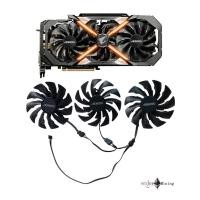ราคา พัดลมการ์ดจอ GIGABYTE AORUS GTX 1070 1080 1080Ti graphics card fan (T129215BU) (24309176252)