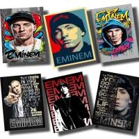 ราคา Eminem wall Poster ขนาด A4 สูง 29cm กว้าง 21cm. (28442351152)
