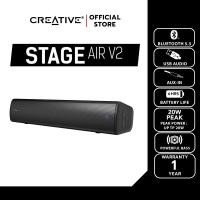ราคา CREATIVE SPEAKER Stage Air V2 ลำโพงบลูทูธซาวด์บาร์พกพาได้ (18558072359)