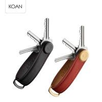 ราคา Orbitkey Key Organiser Crazy Horse - Obsidian Black with Red / Maple Red with Red (28031721458)