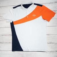 ราคา เสื้อโปโล Jersey สีส้มขาว CALLAWAY (40160249550)