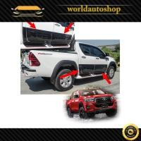 ราคา กาบข้างประตู 4Dr ทรงหมุด โตโยต้า ไฮลัค รีโว้ ล็อคโค สี ดำด้าน Hilux Revo Rocco Toyota 4 ประตู ปี2018-2019 (4777401416)