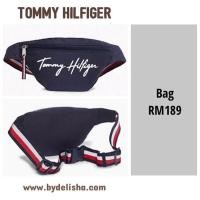 ราคา Tommy Hilfiger Men Signature Fanny Pack กระเป๋าสะพายข้าง สีกรมท่า (23169194831)