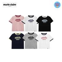 ราคา พร้อมส่ง/พรี Marie Claire Marie Ringer short-sleeved T-shirt (40905493044)