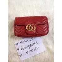 ราคา gucci​ super​ mini​ สีแดง​ มือ​ 2​ ไม่มีอุปกรณ์​ ของแท้​ (13288376709)