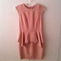 ราคา เดรสสีชมพู topshop ของแท้ UK8 ใส่สวย (948727457)