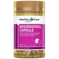 ราคา Healthy Care Resveratrol with Grape Seed Extract 180 Capsules (9556908427)