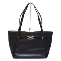 ราคา Michael Kors Tote Bag Purse leather black Direct from Japan Secondhand (41972156646)
