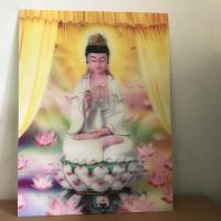 ราคา พระแม่กวนอิม ปางประทานพร รูปมงคลภาพนูน 3มิติ ของขวัญปีใหม่ งานขึ้นบ้านใหม่ งานมงคลต่างๆ ของขวัญสำหรับผู้ใหญ่ (30x40cm) (3862494082)
