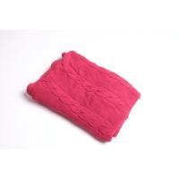 ราคา สินค้าพร้อมส่งจากไทย ผ้าห่มถักอิเกีย ผ้าห่มแนวอังกฤษ สีแดง ขนาด ก57 * 76 ย นิ้ว (13091672362)